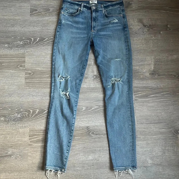 Agolde the Sophie distressed jeans - Picture 2 of 13